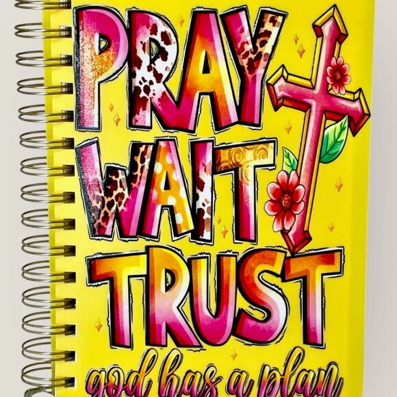 Inspirational Journal - Pray Wait Trust - Picture 1 of 1